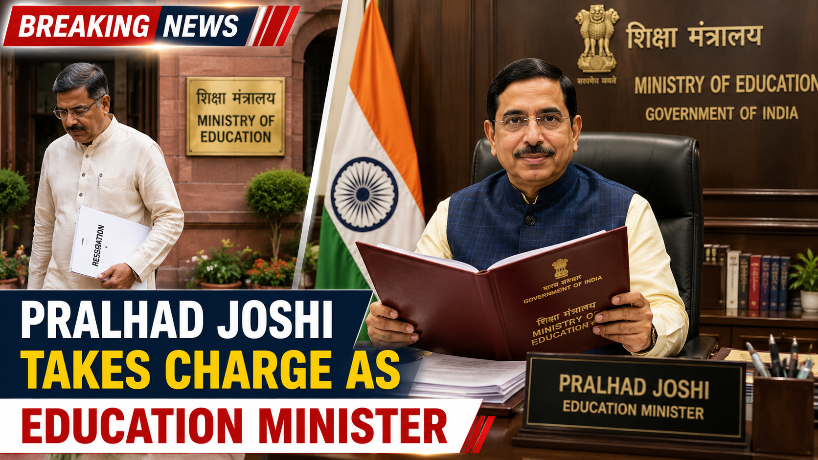 Pralhad Joshi Education Minister 2026 After Dharmendra