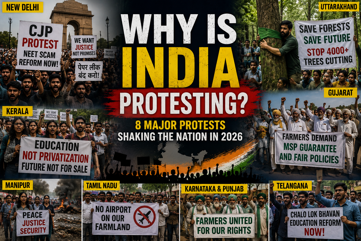 Why Are Thousands of Indians Protesting Across the Country?