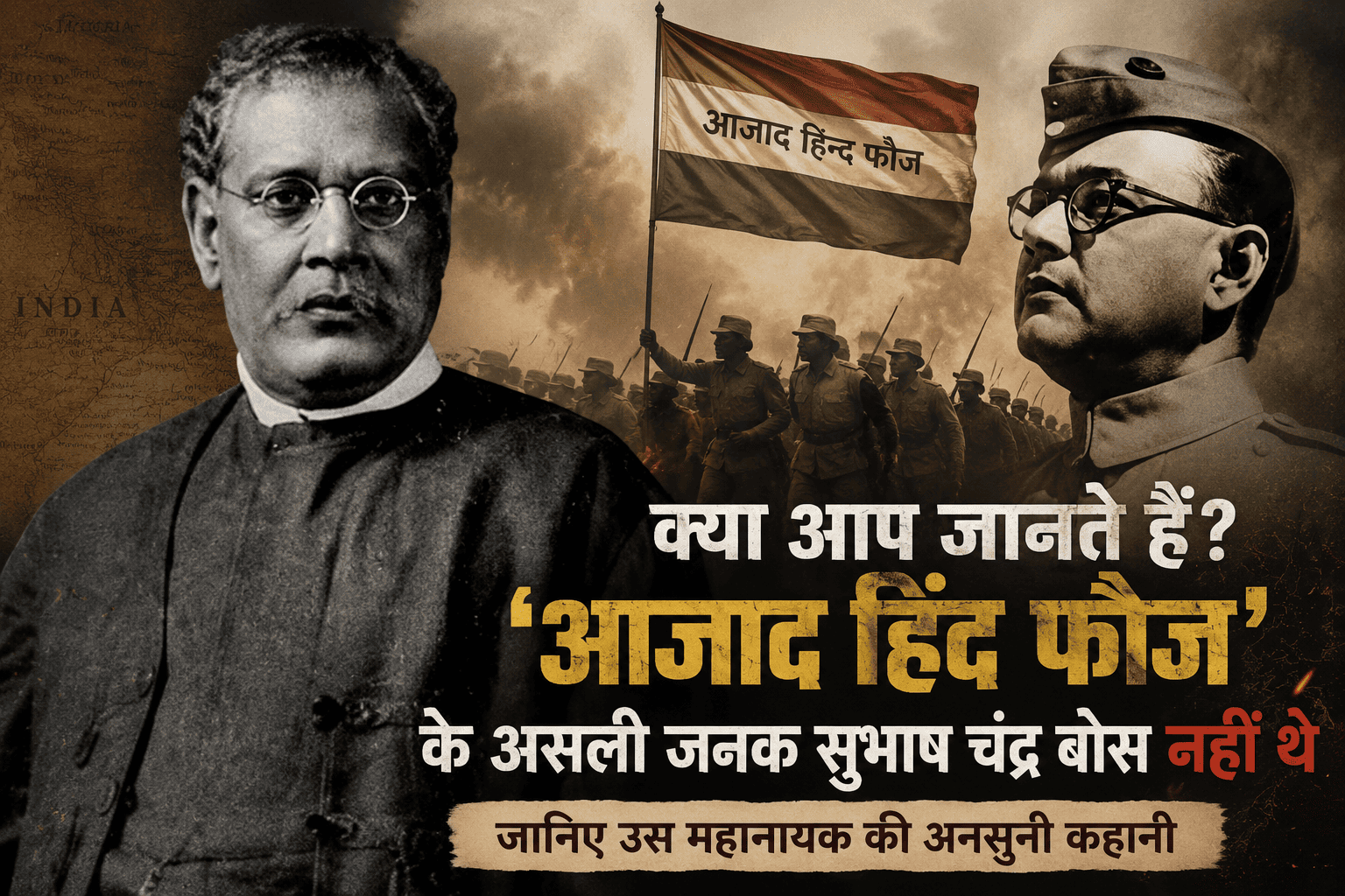 आजाद हिंद फौज के असली जनक कौन थे? रास बिहारी बोस की कहानी
