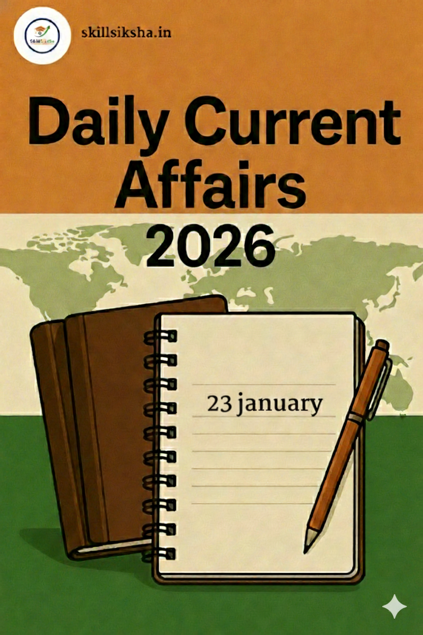 23 January 2026 Current Affairs in Hindi & English | Today GK Questions