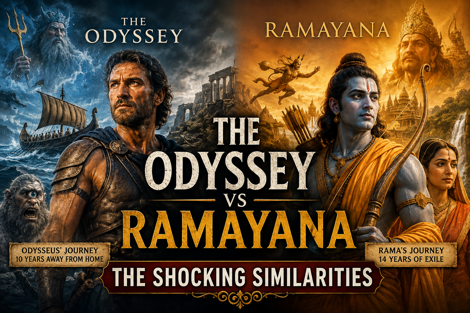 The Odyssey vs Ramayana: The Shocking Similarities