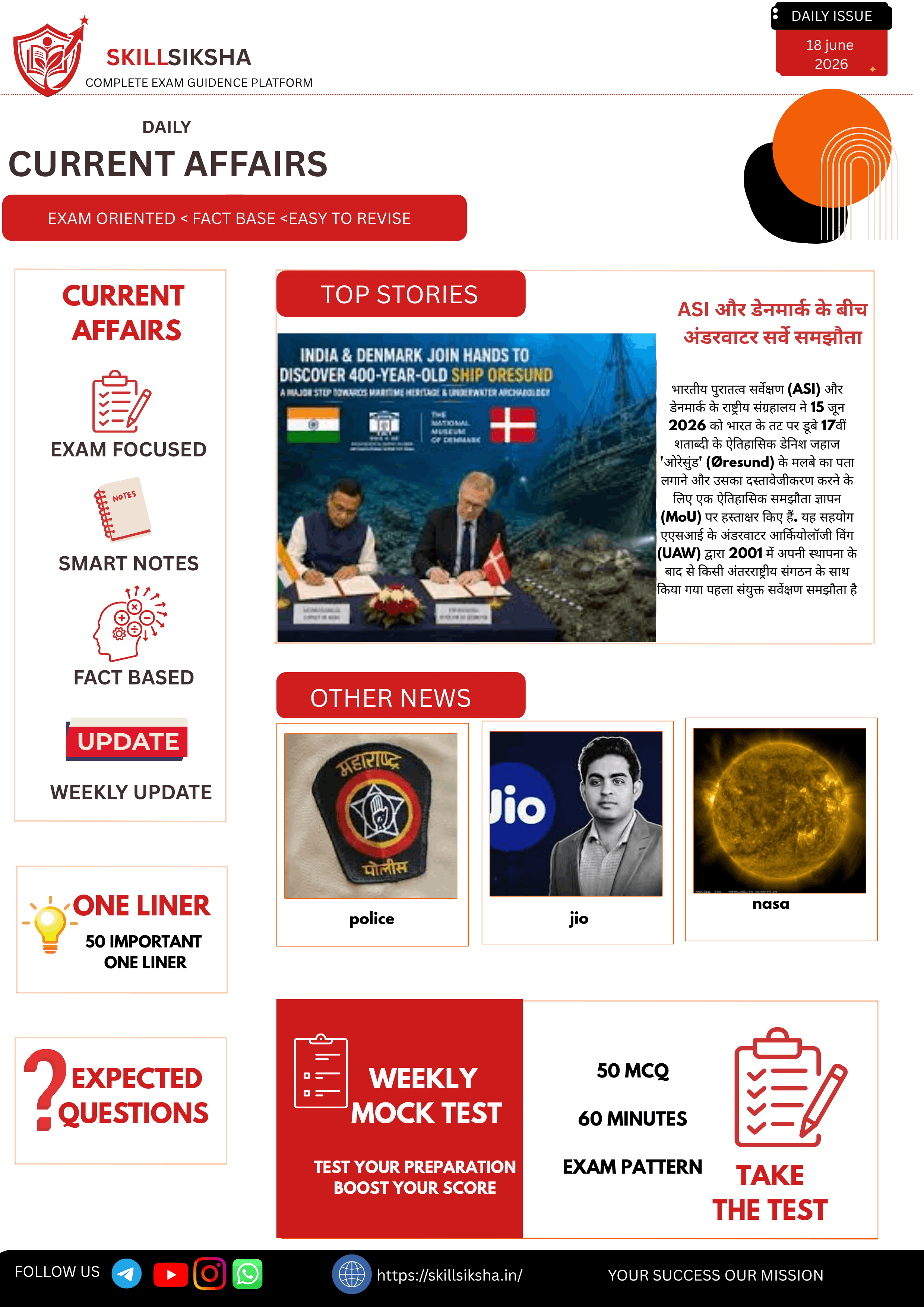 18 june 2026 magazine current affairs
